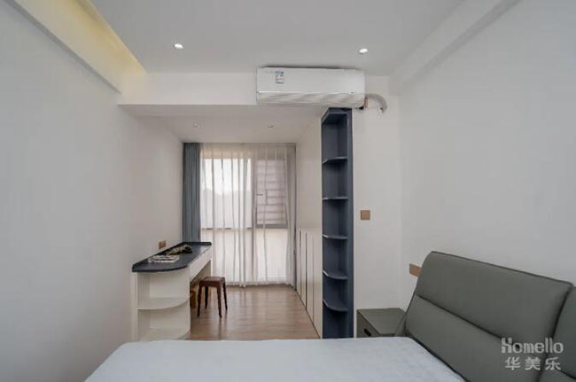 108㎡現代風三居室，給戶型適當做減法，讓舒適與優雅并存